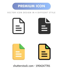 file icon for your web site design, logo, app, UI. Vector graphics illustration and editable stroke. icon design EPS 10.