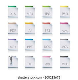 file icons