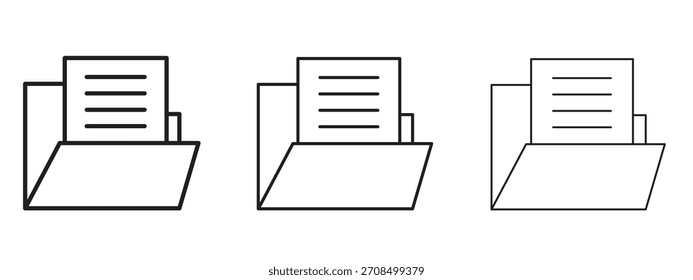 File icons. Pixel perfect vector icon collection
