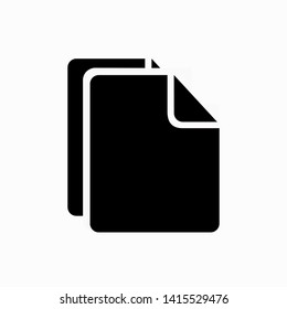 File icon,vector illustration. Flat design style. vector file icon illustration isolated on White background, file icon Eps10. file icons graphic design vector symbols.