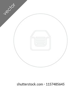 file in-box icon