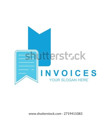 File invoice icon Logos. Flat Vector Icon Design Template