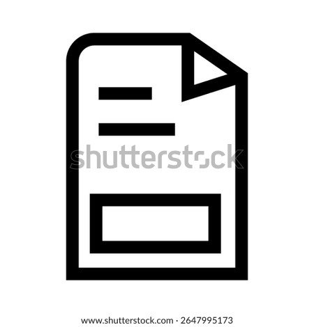 file invoice icon on white background