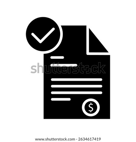 File invoice icon set. bill account receipt vector symbol. business financial tax sign. order invoice symbol, on white background	
