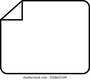 File Isolated Vector icon which can easily modify or edit

