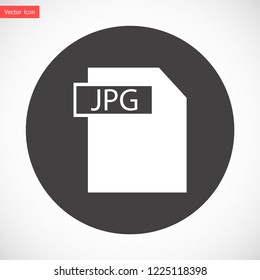 file jpg vector icon 10 eps