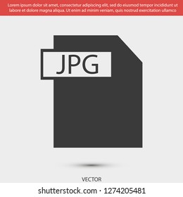 file jpg vector icon 10 eps
