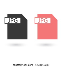 file jpg vector icon 10 eps