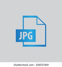 File JPG vector icon 