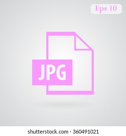 File JPG vector icon 