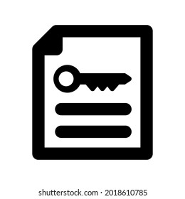 File key icon.word,create (Vektorgrafik)