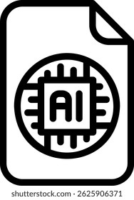 file line icon illustration vector