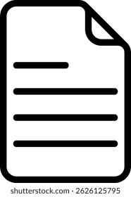file line icon illustration vector