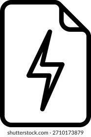 Dateizeilensymbol, Vektorgrafik