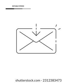 File Line Icon Vector Design.