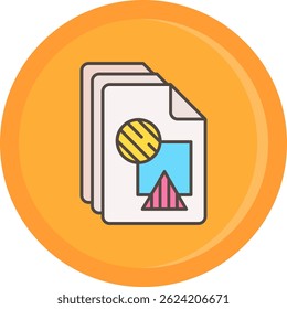 File Line vector Icon Design