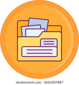 File Line vector Icon Design