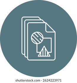 File Line vector Icon Design