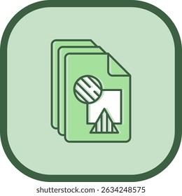 File Line vector Icon Design