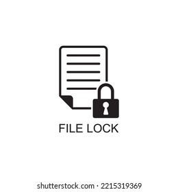 file lock icon , safety icon
