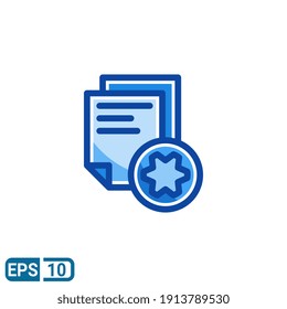 file management filled icon in line style isolated on white background. vector illustration for website and user interface. EPS 10