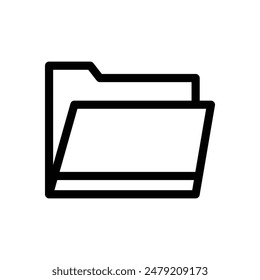 File Management Folder Icon Perfect for Organization and Storage