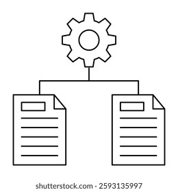 File Management Glyph Icon Design For Personal nad Commercial Use