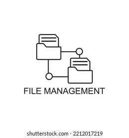 file management icon , document icon