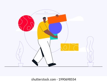 Administración de archivos Ilustración Vecto - Ilustración
