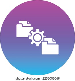 File Management vector icon. Can be used for printing, mobile and web applications.