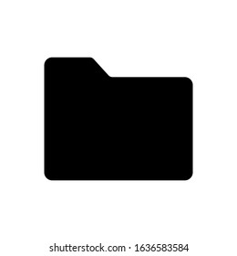 File manager glyph vector icon - ui icon vector 