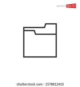 File Manager Icon Design Vector