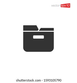 File Manager Icon Design Vector