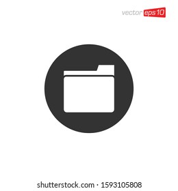 File Manager Icon Design Vector