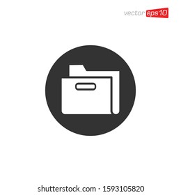 File Manager Icon Design Vector