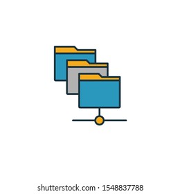 File Manager icon. Simple element from web hosting icons collection. Creative File Manager icon ui, ux, apps, software and infographics.