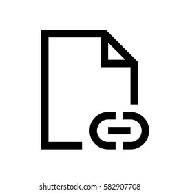 File mini line, icon, background and graphic. The icon is black and white, linear  flat, vector, pixel perfect, minimal, suitable for web and print. 