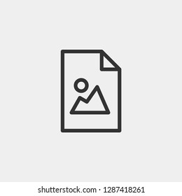 File Modern Simple Vector Icon
