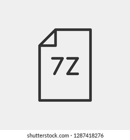 File Modern Simple Vector Icon