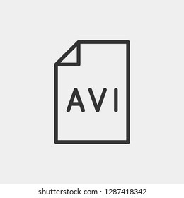File Modern Simple Vector Icon