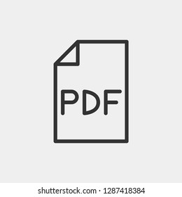 File Modern Simple Vector Icon