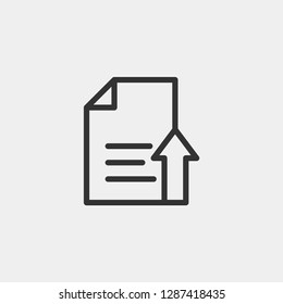 File Modern Simple Vector Icon