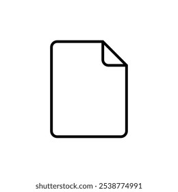 file new document icon vector