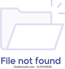 File Not Found Error Table Empty