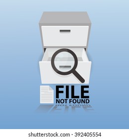 File not found. Search file in cabinet.