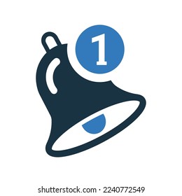 File, notification, alert, notify icon. Simple editable vector graphics.
