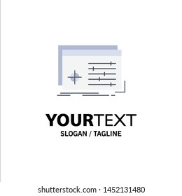File, object, processing, settings, software Flat Color Icon Vector