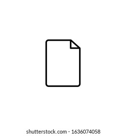 file, paper icon vector illustration