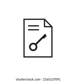 File password key icon design. vector illustration