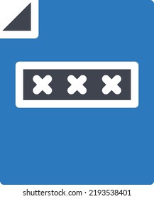 file password Vector illustration on a transparent background.Premium quality symmbols.Glyphs vector icon for concept and graphic design.

